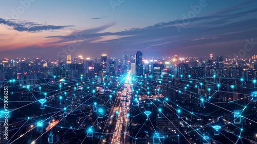 Delving into the interconnected world of IoT and the proliferation of smart devices transforming everyday life and industry photo