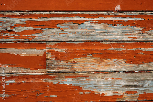 Peeling Paint on the old Coupeville Wharf photo