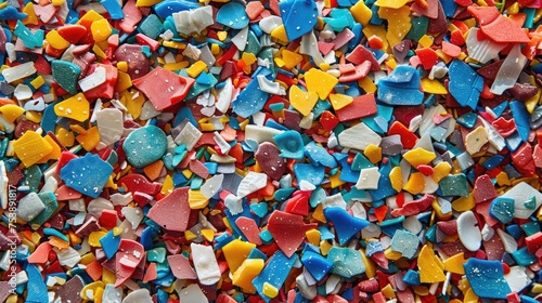Color photo of a biodegradable material substitute reducing plastic waste
