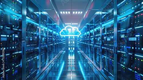 Cloud based storage system in a corporate headquarters