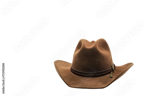 Elegant Cowboy Hat Isolated On Transparent Background