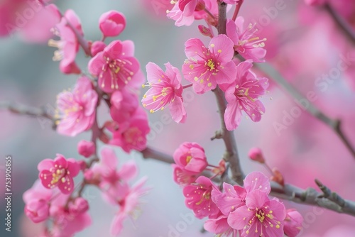 pink cherry blossoms