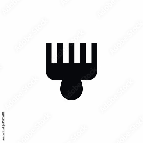 Comb Haircare Beauty Tool icon