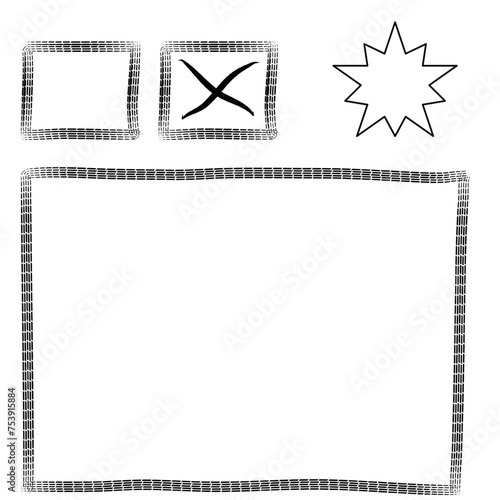 Checkboxes and Information Boxes for Effective Presentations and Layouts