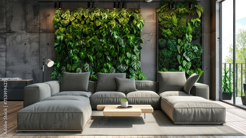 Fresh Look at Foto De Eco Friendly Home Interior Design With Biophilic Design