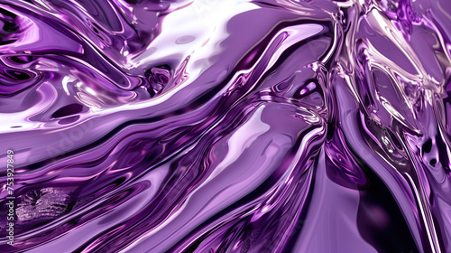 Texture Purple Scene  Purple Light Background  Liquid Fluide Refraction  Purple Sky  Chromatic Aberation Reflection