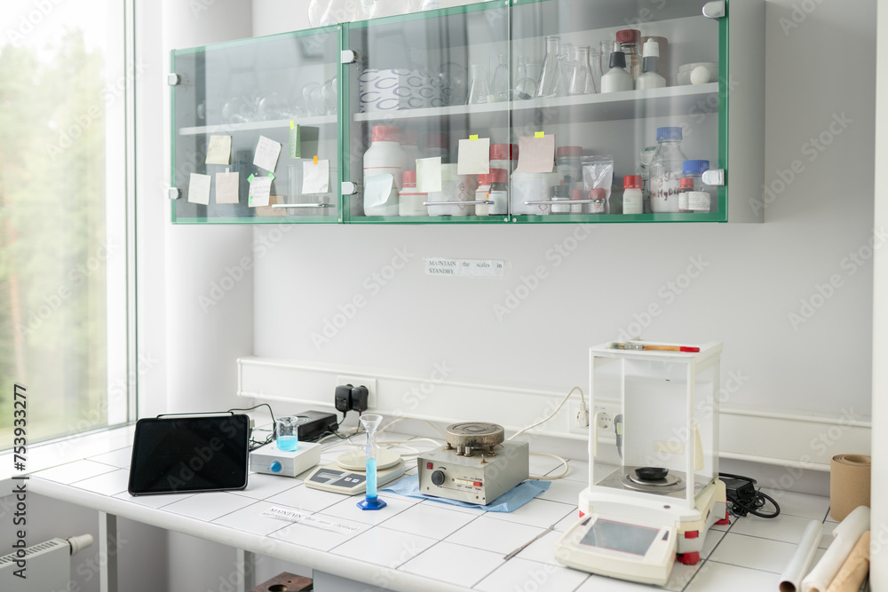 Workspace In Laboratory Workspace In Laboratory