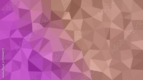 Abstract Grid Dance: Dynamic Triangles with Random Offsets and Vibrant Colors