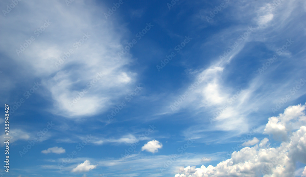Obraz premium Sky clouds background.