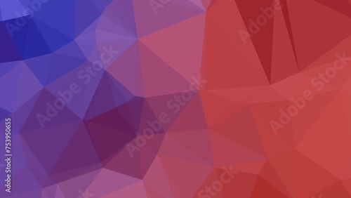 Vibrant Speedways of Color: Dynamic Motion Patterns with Low Poly Triangles Across the Cinematic Screen