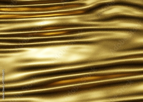 Wave golden textured material