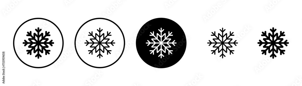 Snowflake icon vector isolated on white background. snow icon vector. Symbol of winter, frozen Snowflake icon vector isolated on white background. snow icon vector. Symbol of winter, frozen