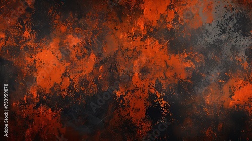 A bold orange and black textured background, perfect for a powerful or Halloween-themed design.