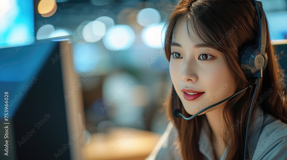 Call center operator Call center operator