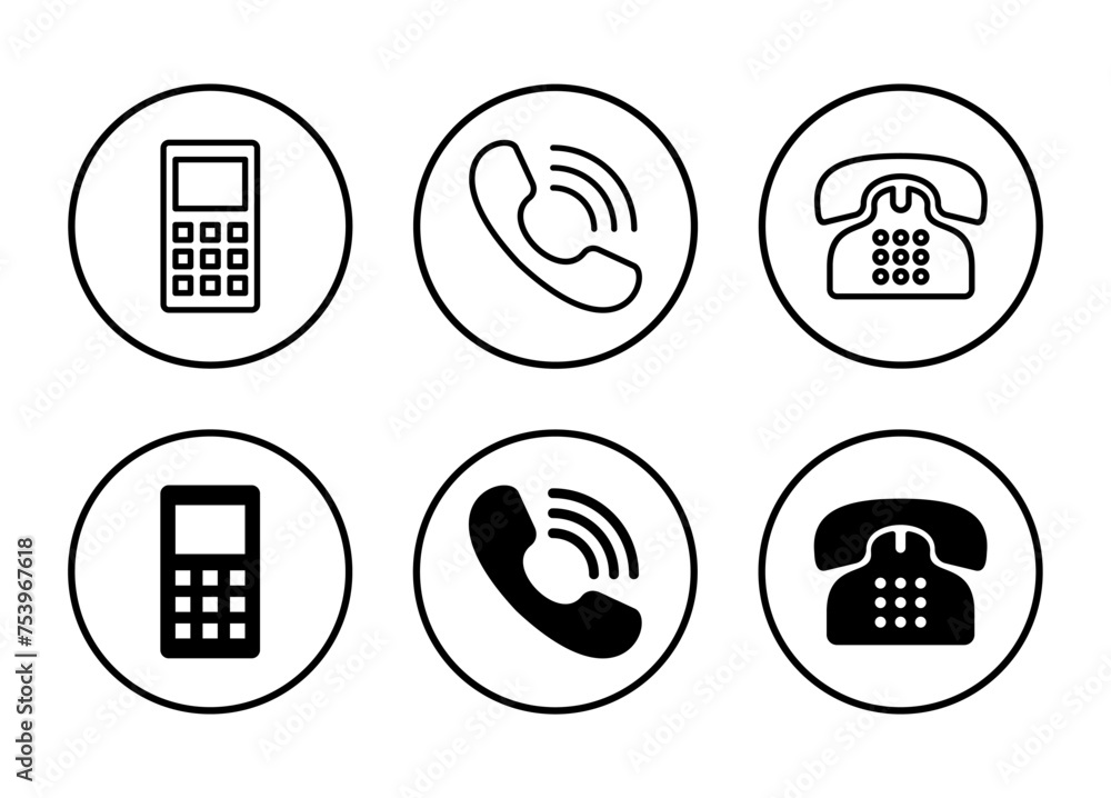 Phone icon vector isolated on white background. Phone vector icon. Mobile phone. Telephone icon. Cellphone Phone icon vector isolated on white background. Phone vector icon. Mobile phone. Telephone icon. Cellphone