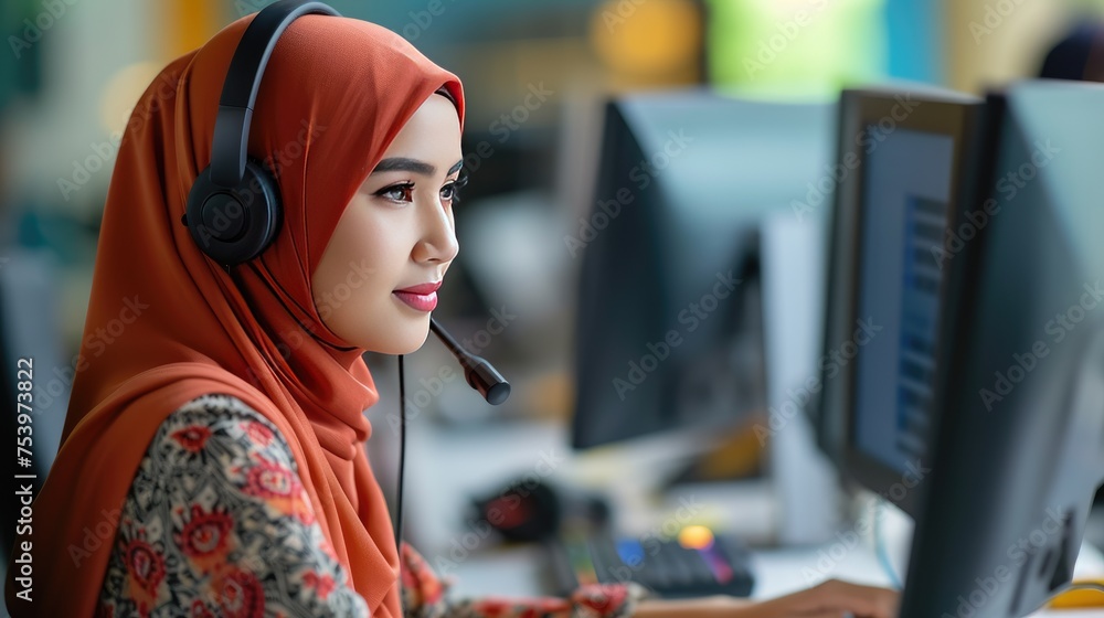 Call center operator
Call center operator