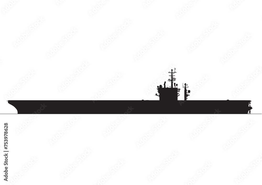 USS Nimitz-Silhouette.eps