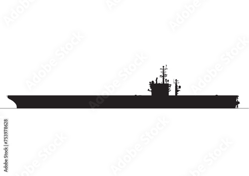 USS Nimitz-Silhouette.eps