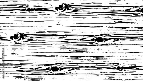 Seamless repeating vector wood pattern texture