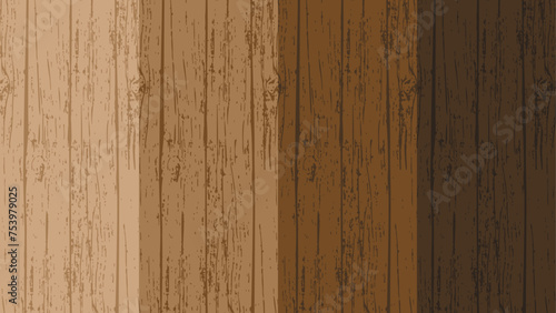 Seamless repeating vector wood pattern texture Pack