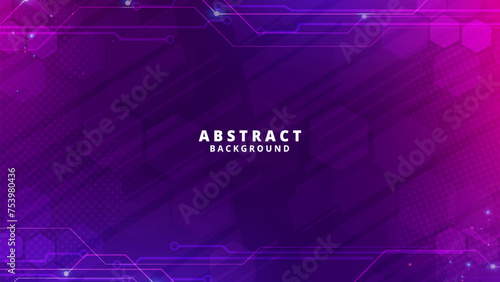 Gradient Digital technology background. Futuristic background for various design projects such as websites, presentations, print materials, social media posts
