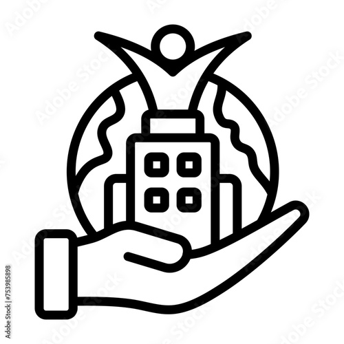 Corporate Social Responsibility Icon