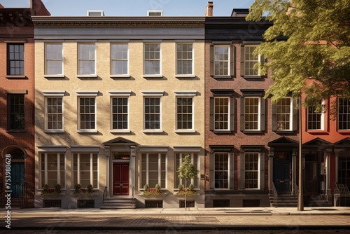 Preservation Efforts Revealed: Historic Facade Inspirations From Georgian Townhouses © Michael