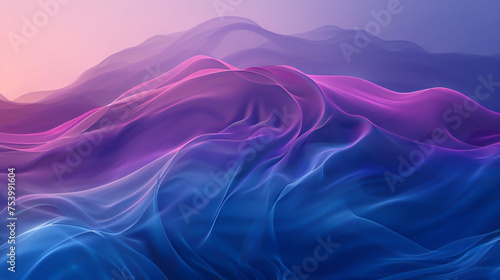 8K phone wallpaper minimalist design with a blue to purple gradient showcasing subtle neural connections(1) photo