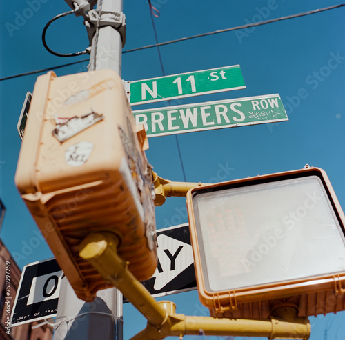 Street signs in Brooklyn II photo