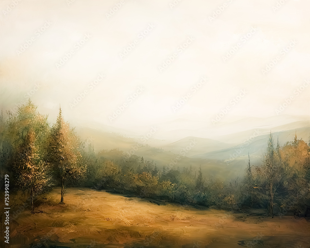 Landscape Oil Painting Art