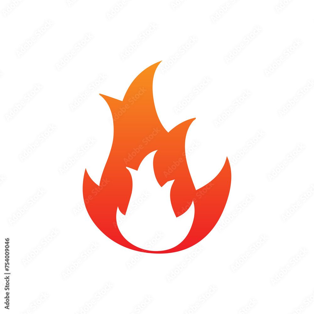 Fire flames icon Fire flames icon