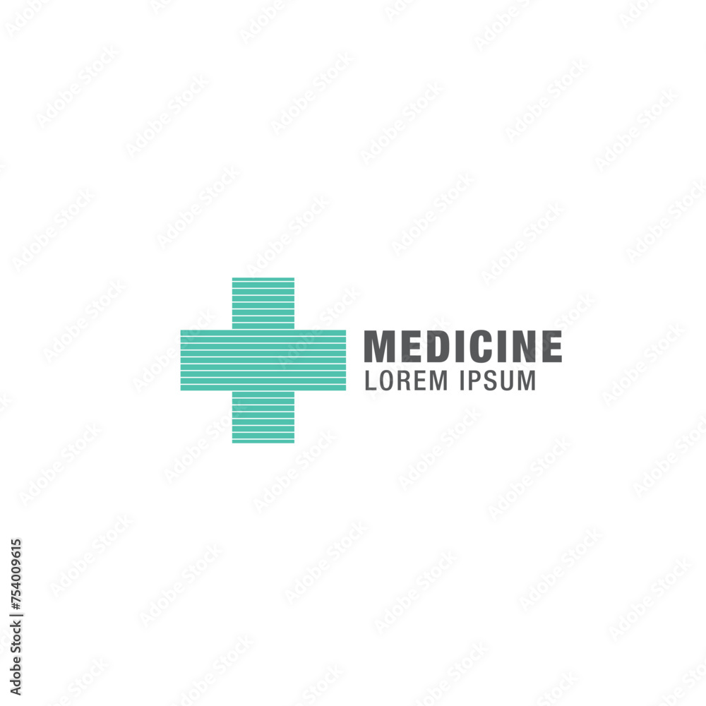 Medical logo. Concept style vector design Medical logo. Concept style vector design