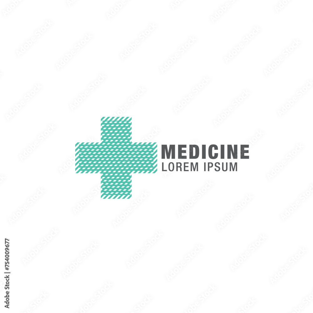 Fototapeta premium Medical logo. Concept style vector design