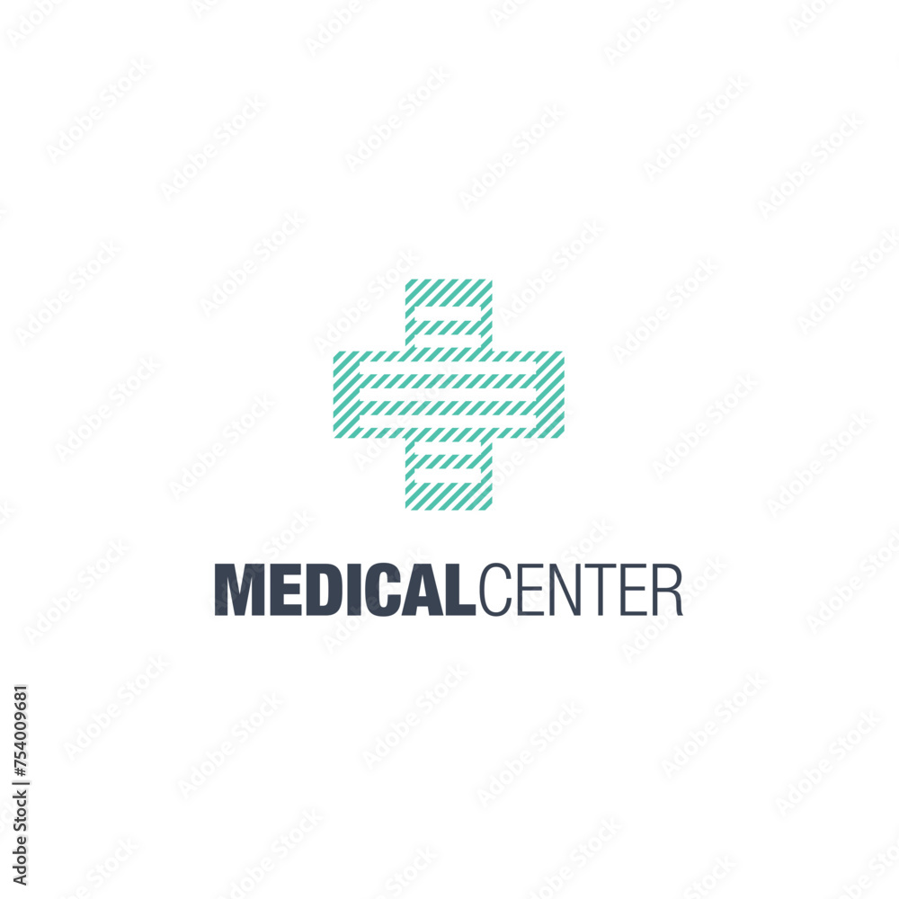 medical logo. concept style vector design medical logo. concept style vector design