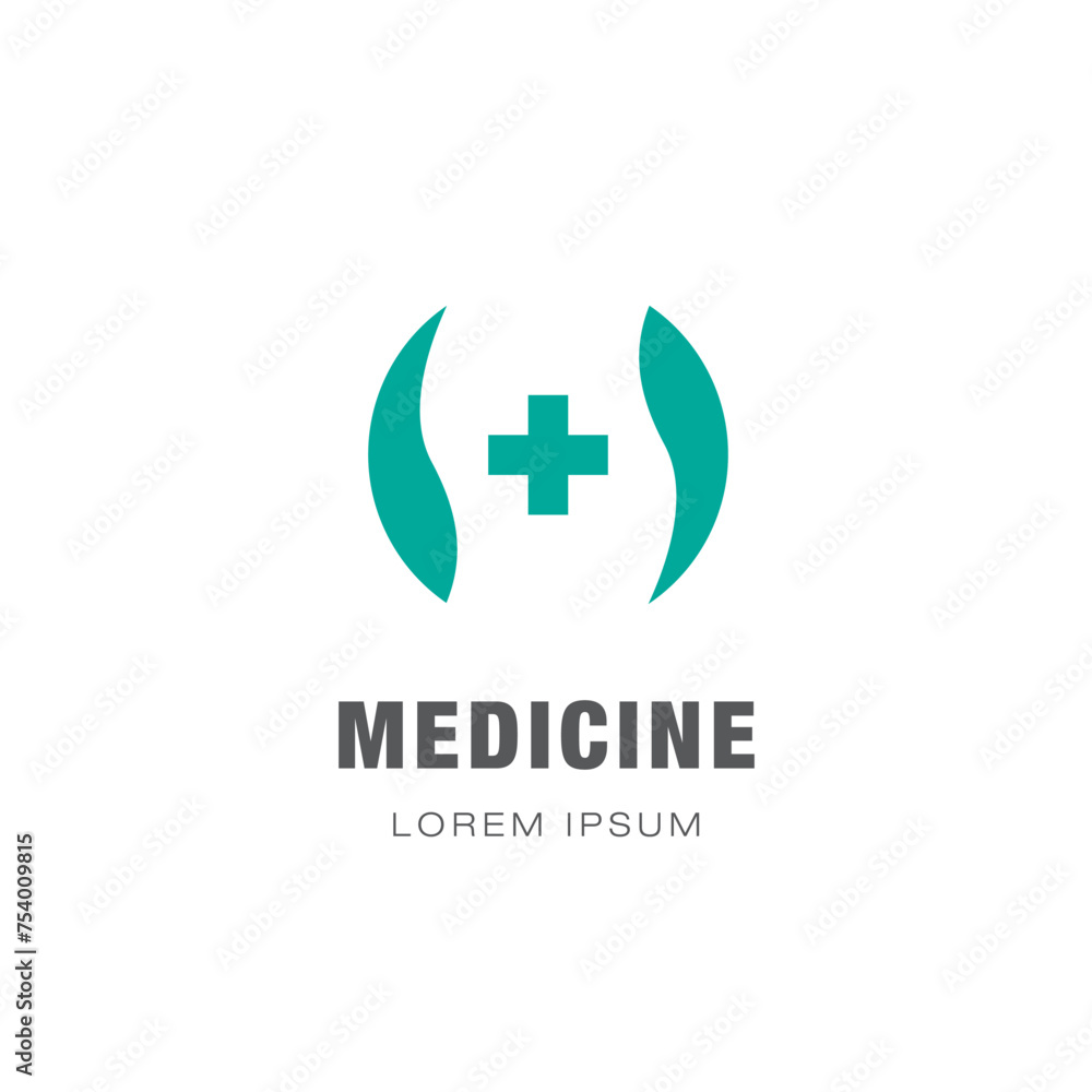 medical logo. concept style vector design
