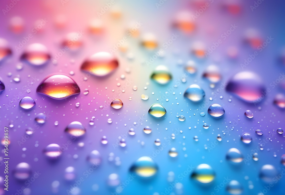 Water Droplet Gradient Background, Background, Gradient, Water Droplet, Colorful, Wallpaper, Abstract, Vibrant, Design, Texture, Pattern, Modern, Decoration, Artistic, Digital, AI Generated