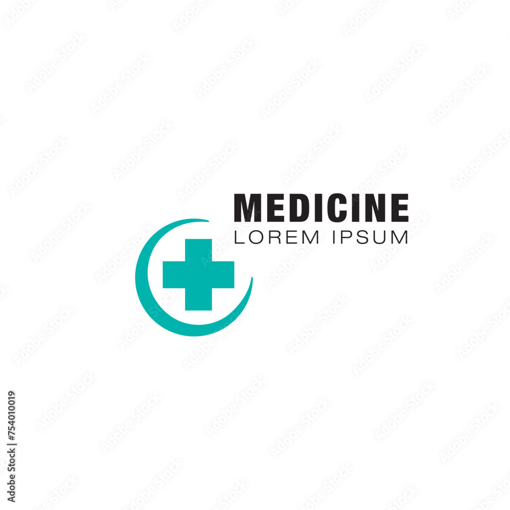 medical logo. concept style vector design medical logo. concept style vector design