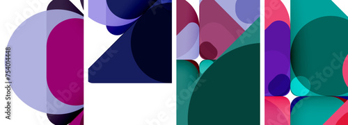 Geometric elements abstract backgrounds for wallpaper, business card, cover, poster, banner, brochure, header, website