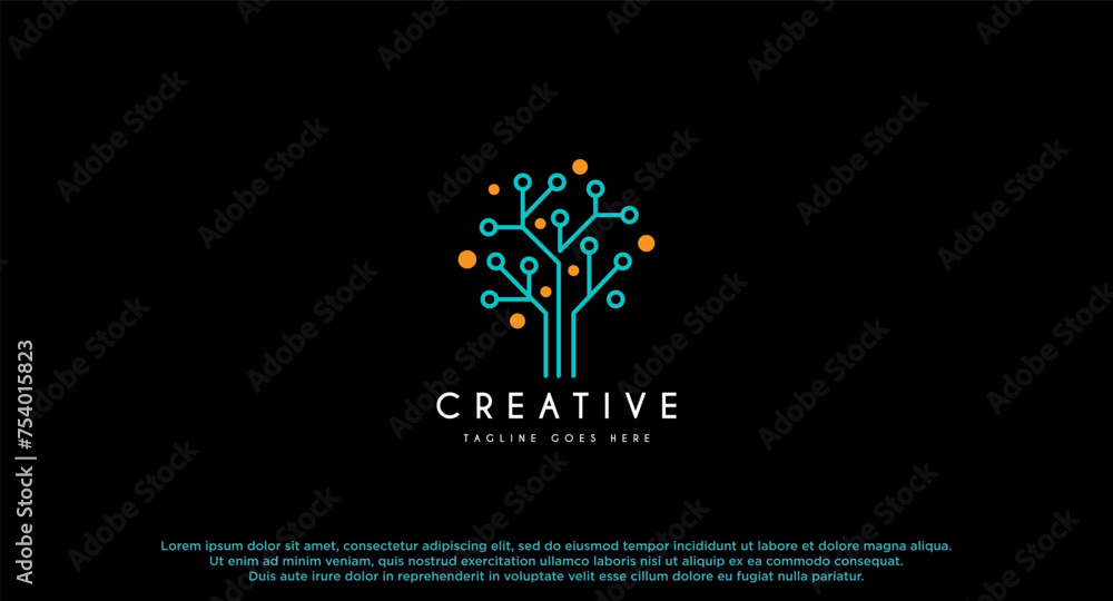 digital futuristic hexagon chain link for World Wide Global Network Connection Technology internet web logo design digital futuristic hexagon chain link for World Wide Global Network Connection Technology internet web logo design