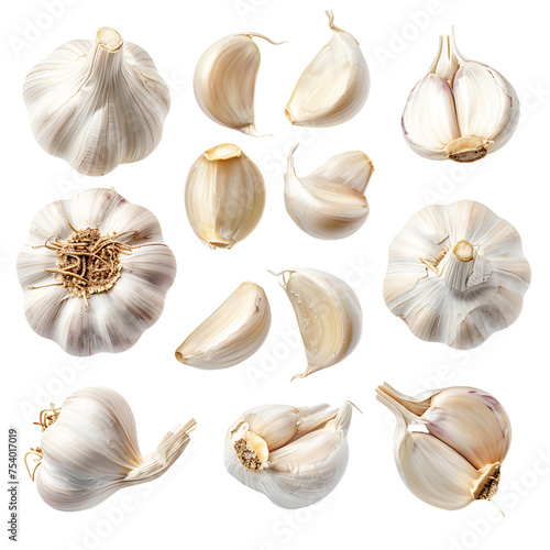 Transparent Aromatic Garlic