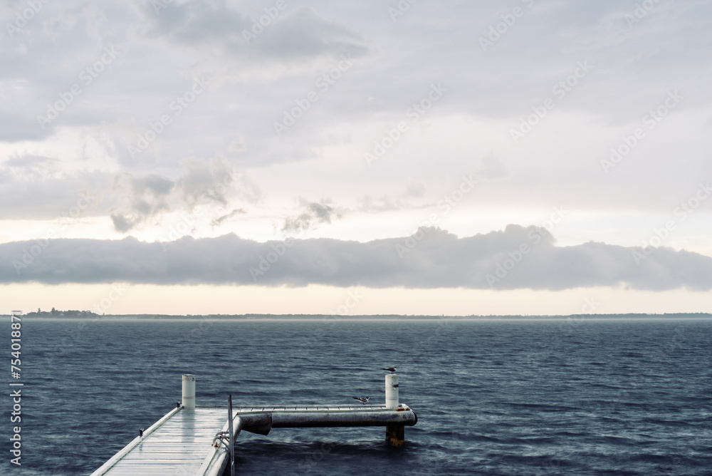Storm over Lake Macquarie
