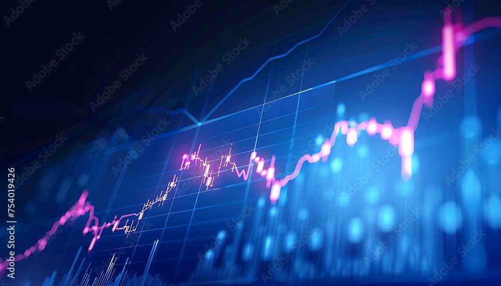 digital graph of rapid investment growth, Skyrocketing Stocks Dynamic graph showing stocks soaring upwards. digital graph of rapid investment growth, Skyrocketing Stocks Dynamic graph showing stocks soaring upwards.