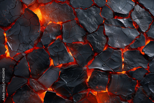 Background with volcanic glass pattern. photo