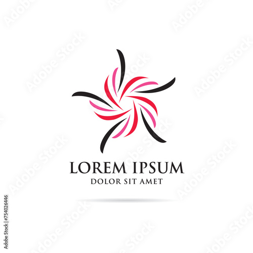 abstract logo. concept and design. vector illustration