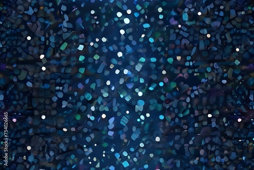 Abstract bright glitter blue background. elegant illustration background Generative AI