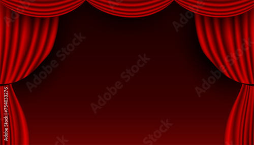 customize stage curtain banner for theatrical experience