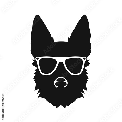 German Shepherd Silhouette 