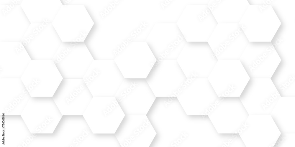 Abstract white background with hexagons. Abstract hexagon polygonal pattern background vector. seamless bright white abstract honeycomb background.
Abstract white background with hexagons. Abstract hexagon polygonal pattern background vector. seamless bright white abstract honeycomb background.