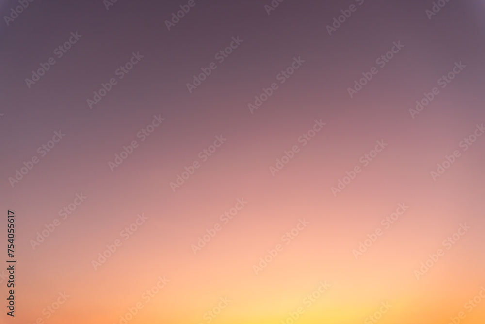 Naklejka premium Beautiful morning or evening orange or red sky taken at the sea used as natural blackground texture in decorative art work