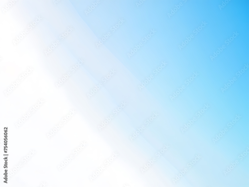 smooth white and light blue background
